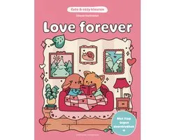 Cute & cozy kleuren - Love forever