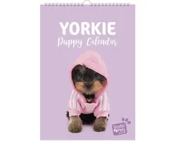 Studio Pets® verjaardag kalender A4 – Yorkshire Terriër honden maandplanner – kalender voor kinderen