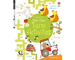 Wipe-clean Activities- Wipe-Clean Farm Activities