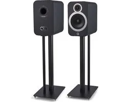 Q Acoustics 3030i Stands - Luidspreker Standaard - Satijn Zwart (per paar)