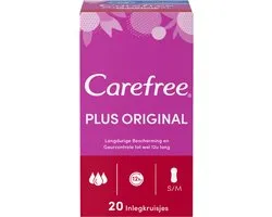 Carefree Plus Original Light Scent 20 stuks