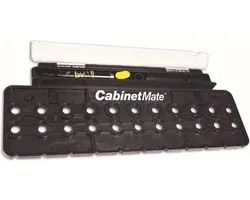 Milescraft CabinetMate 5 mm Complete metrische set om zelf het 32 mm systeem te boren