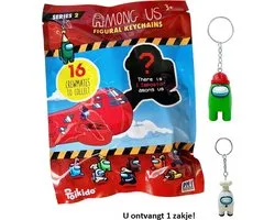 Among Us Parmi nous Action Tampons pack de 5 figurines articulées - 5 cm