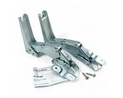 Fixem Scharnier set geschikt voor Hettich, Electrolux 2211653015, 2211654013 & 2211201039, 2211202037 - 3704 5.0 3363 5.0 / 41.5 - 1 Set