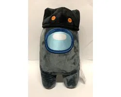 Among Us Wave 2 - Among Us knuffel - 30 cm - Zwart - Pluche