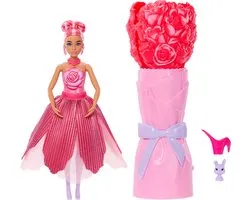 Barbie Petal Pop Geparfumeerde Modepop - Roze Jurk