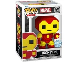 Marvel – Funko Pop 8-Bit Vinyl Figure Iron Man 9 cm