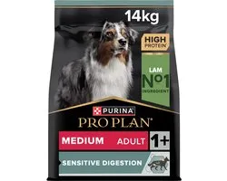PURINA PRO PLAN Sensitive Digestion Medium Adult - Hondenvoer - Lam - 14 kg