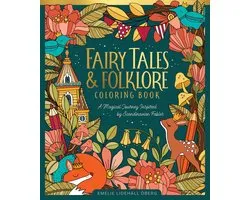 Fairy Tales & Folklore Coloring Book