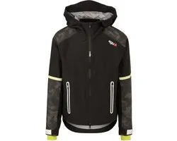 agu RainGuard - Regenjas - Unisex - Waterdicht - Winddicht - Ademend - Reflecterend - Zwart