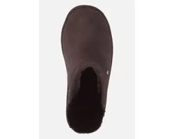 Warmbat Classic Unisex Suede Unisex Sloffen - Bruin