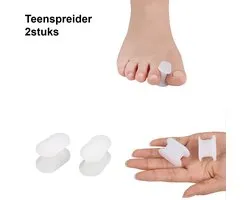 Écarteur d'orteil Spreader - Toe Spreaders - Toe Pain - Hammer Toe - Toe Correction - 2 Pièces - Siliconen - Spread Toes