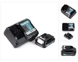 Makita Power Source Kit 12V met 1x BL1021B accu 2.0Ah + DC10WD lader