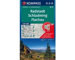 KOMPASS Wanderkarte 31 Radstadt, Schladming, Flachau