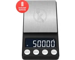 Kitchenwell digitale precisie weegschaal 500g