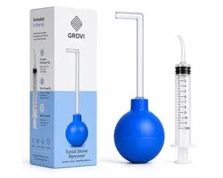 Grovi Amandelsteen Verwijderaar Set – Tonsil Stone Remover – Met Waterspuit – Complete Kit voor Amandelstenen