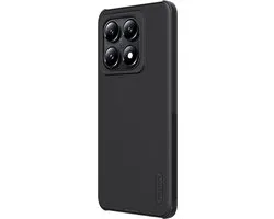 Nillkin Frosted Shield Case adapté pour Xiaomi 14T Pro | Compatible avec MagSafe | Couverture arrière avec aimant | Noir
