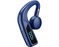Bluetooth-headset met microfoon voor één oor, Air Bone Conduction-koptelefoon, oordopje met oorhaken, open oortelefoon, draadloze Bluetooth-oortelefoon met beengeleiding, oordopje voor training en hardlopen