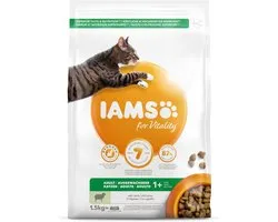 Iams kat adult lam & kip - 1,5 kg
