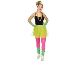 Tutu Set Neon Groen Amanda