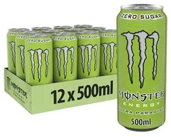 Monster Energy Ultra Paradise - suikervrij en caloriearm - 12 x 500ml