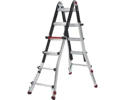 Échelle pliante TeleProf Flex Altrex - échelons 4x4 - Hauteur de travail jusqu'à 5 m