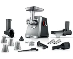 Bosch - MFWS860M - Serie 8 Vleesmolen MultiPower 2500 W Roestvrij staal MFWS860M