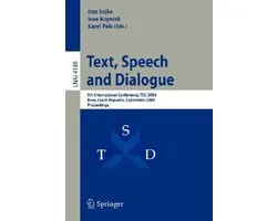 Text, Speech and Dialogue