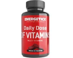 MultiVitamine – Complete multivitaminen – Met Vitamine D, C, E & B12 - Biotin voor Haar & Huid – 90 Tabletten (3 Maanden)