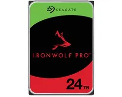 Seagate IronWolf Pro - Interne harde schijf - NAS HDD - 512MB Cache - 24 TB