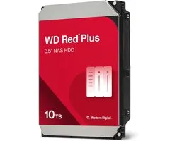 Western Digital Red Plus WD100EFGX interne harde schijf 10 TB 7200 RPM 512 MB 3.5" SATA III