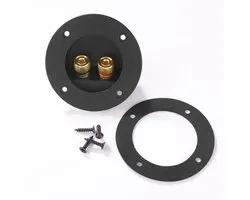 2-Weg Luidspreker Box Terminal Binding Post - Zwart DIY Home Speaker