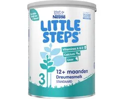 Nestlé Little Steps 3 - Lait maternisé au biberon Lait Standard pour tout-petits 12+ mois - 2x800g