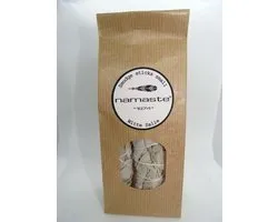 Namaste - Witte Salie Smudge Sticks (2x) - White Sage Wierook - 2 smudge sticks van 10cm