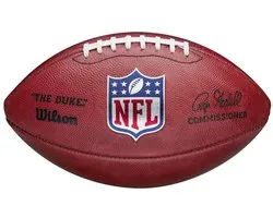 Wilson - NFL - Mini - Replica - The Duke - Football américain - Marron/ Argent
