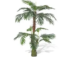 vidaXL - Kunstplant - cycaspalm - 150 - cm - groen