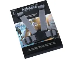 Babsana Universeel Grijs Nylon Kinderstoel Tuigje TB-1163