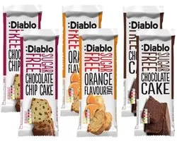 Diablo | Mix Sugar Free Cake | Voordeelpakket | 3 stuks