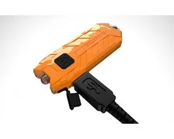 Nitecore Tube V2.0 Sleutelhangerlamp Oplaadbaar Oranje