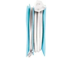 Quirky Powercurl for Apple Macbook - Kabelwikkel voor stroomadapters (85 Watt) Blauw