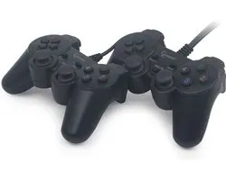 Gembird JPD-UDV2-01 Gamepad PC Zwart game controller