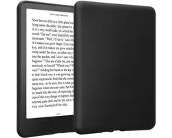 kwmobile Case Compatible with Amazon Kindle Paperwhite (2024) / Colorsoft - TPU e-Reader Back Cover - Black Matte