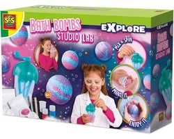 SES Creative bath bomb science kit, STEM learning