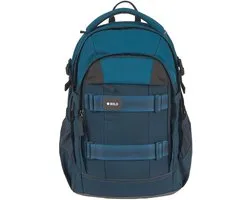 Lässig schoolrugzak met laptopvak Bold Origin School Backpack Dark Blue donkerblauw