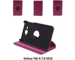 Samsung Galaxy Tab A 7.0 (2016) Draaibare tablethoes Hot Pink voor bescherming van tablet (T285)
