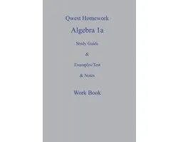 Qwest Homework Algebra I