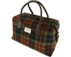 Weekendtas Esk Bruin (Rust) - Harris Tweed - Glen Appin of Scotland