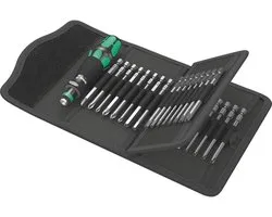 Wera 33-delig Kraftform Kompakt 62 Bit Schroevendraaier - 05059297001