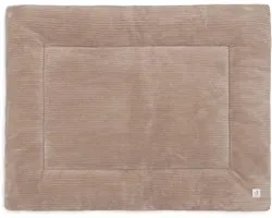 Jollein - Tapis de parc - Cloudy Rib - Milky Coffee - Polyester - Tapis de jeu Bébé - 75x95cm