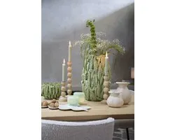 Vase déco Light&living 23,5x22,5x15 cm FABA céramique vert menthe